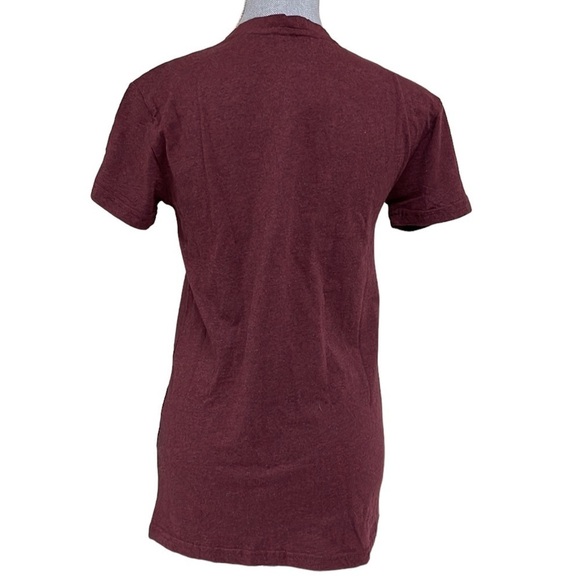 THE Harry Potter Shop Platform 9 3/4 Marl T-Shirt - Burgundy - Picture 2 of 8